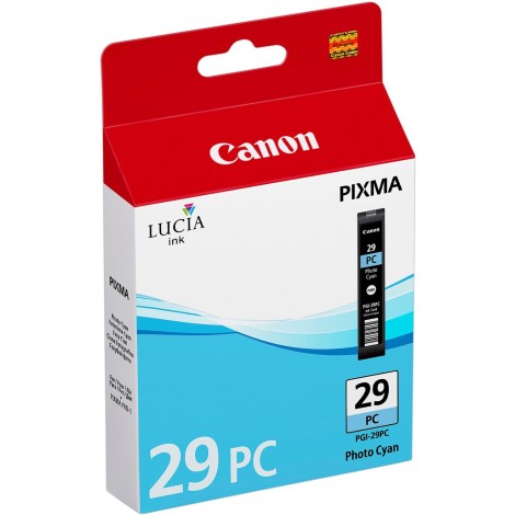 Canon PGI29PC cartuccia inchiostro ciano foto per PIXMA PRO 1 (36ml) 1pz - 4876B001 - C92C22108