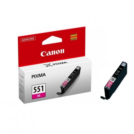 Canon CLI551M cartuccia inchiostro magenta per PIXMA MG 5450 (7ml) 1pz - 6510B001 - C92C22115