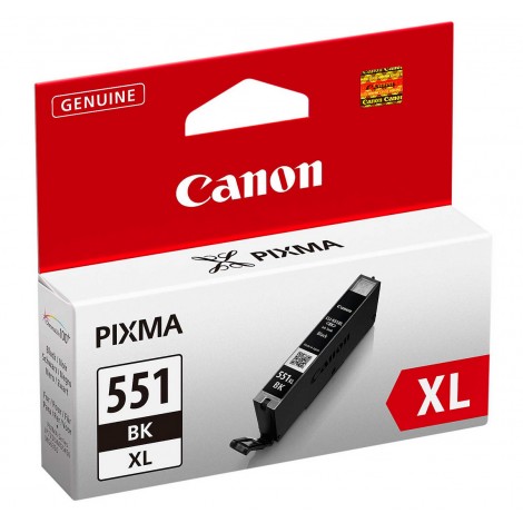 Canon CLI551XLBK cartuccia XL inchiostro nero per PIXMA MG 5450 (11ml) 1pz - 6443B001 - C92C22119