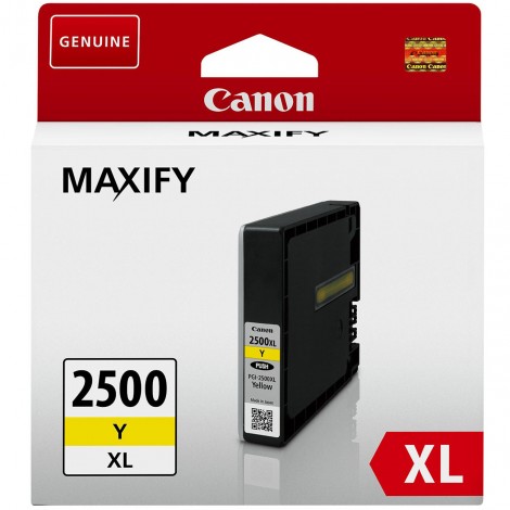 Canon PGI2500XLY cartuccia inchiostro giallo per MAXIFY MB 5050 (19,3ml) 1pz - 9267B001 - C92C22179