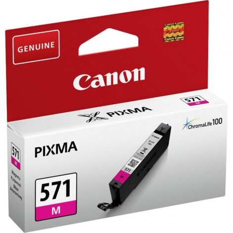 Canon CLI571M cartuccia inchiostro magenta per PIXMA MG 7700 (7ml) 1pz - 0387C001 - C92C22372