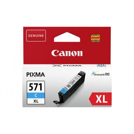 Canon CLI571CXL cartuccia ciano per PIXMA MG 7700 (11ml) 1pz - 0332C001 - C92C22377