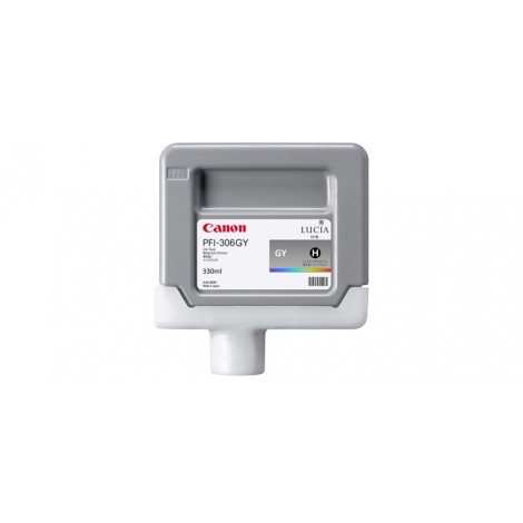 Canon PFI306 Serbatoio grigio per IMAGEPROGRAF 8300 (330ml) 1pz - 6666B001 - C92C25122