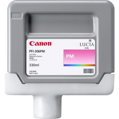 Canon PFI306 serbatoio magenta foto per IMAGEPROGRAF 8300 (330ml) 1pz - 6662B001 - C92C25128