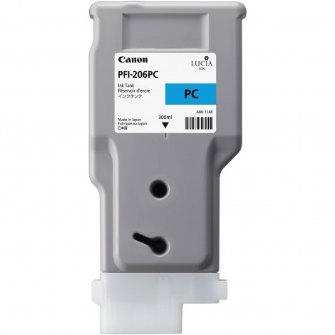 Canon PFI206 serbatoio ciano foto per IMAGEPROGRAF 6400 (300ml) 1pz - 5307B001 - C92C25155