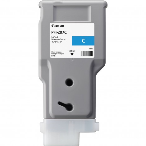 Canon PFI207 Serbatoio ciano per IMAGEPROGRAF 680 (300ml) 1pz - 8790B001AA - C92C25164