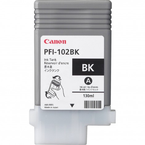 Canon PFI102BK serbatoio nero per IMAGEPROGRAF 500 (130ml) 1pz - 0895B001 - C92C25526