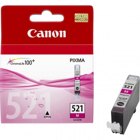 Canon CLI521M cartuccia inchiostro magenta per PIXMA MP 540 (9ml) 1pz - 2935B001 - C92C25563