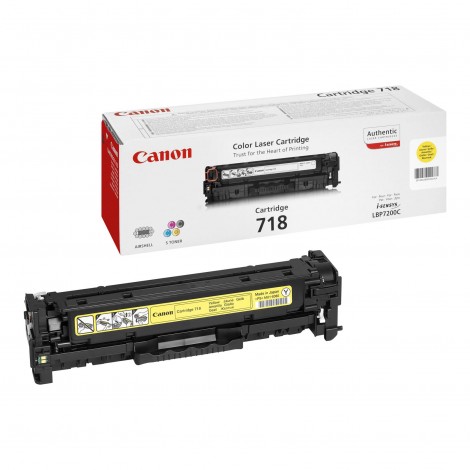 Canon 718Y Toner giallo per I-SENSYS LBP 7200CDN (2.900pg) 1pz - 2659B002 - C92C33226