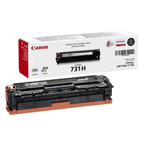 Canon 731H Toner nero per I-SENSYS LBP 7100CN (2.400pg) 1pz - 6273B002 - C92C33231