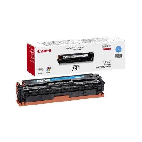 Canon 731C Toner ciano per I-SENSYS LBP 7100CN (1.500pg) 1pz - 6271B002 - C92C33234
