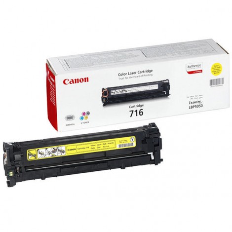 Canon 716Y Toner giallo per I-SENSYS LBP 5050 (1.500pg) 1pz - 1977B002 - C92C77277