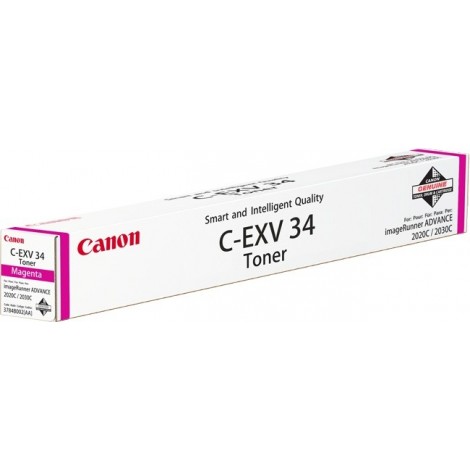 Canon CEXV34 toner magenta per IMAGERUNNER C 2020 (19.000pg) 1pz - 3784B002 - C92C77350