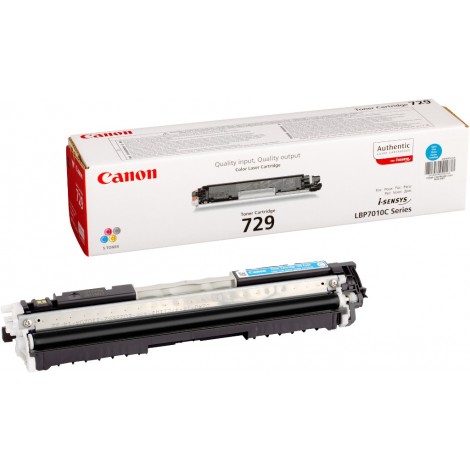 Canon 729 Toner ciano per I-SENSYS LBP 7010C (1.200pg) 1pz - 4369B002 - C92C77356