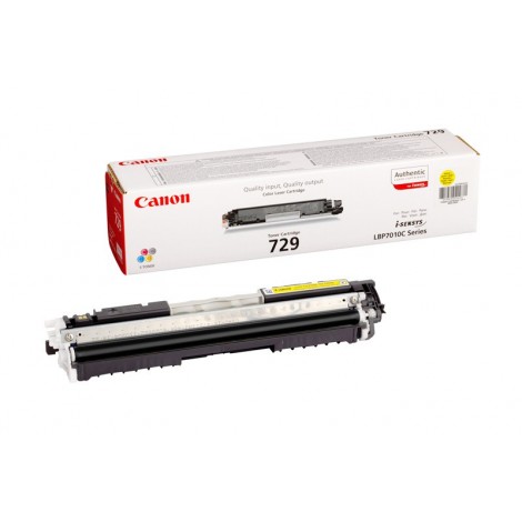 Canon 729 Toner giallo per I-SENSYS LBP 7010C (1.200pg) 1pz - 4367B002 - C92C77358