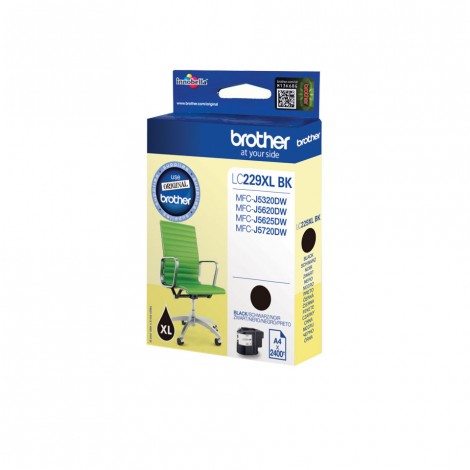 Brother LC229XLBK Cartuccia XL inchiostro nero per MFC J5720DW (2.400pg) 1pz - C92B21107