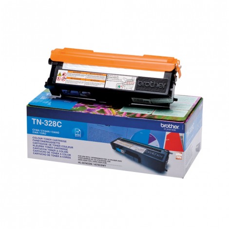 Brother TN328C Toner ciano per HL 4570CDW (6.000pg) 1pz - C92B33212