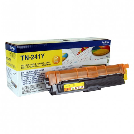 Brother TN241Y Toner giallo per HL 3150CDW (1.400pg) 1pz - C92B33226