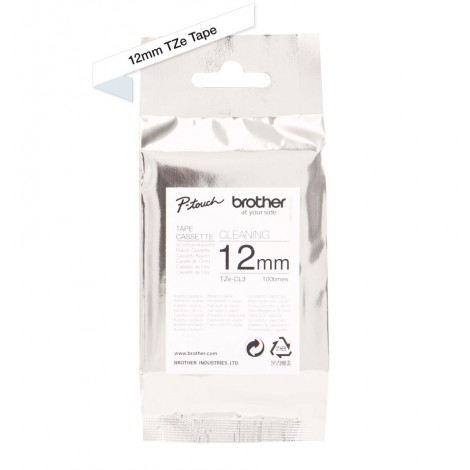 Brother TZECL3 Nastro speciale di pulizia 12mm x 8m - C92B61056