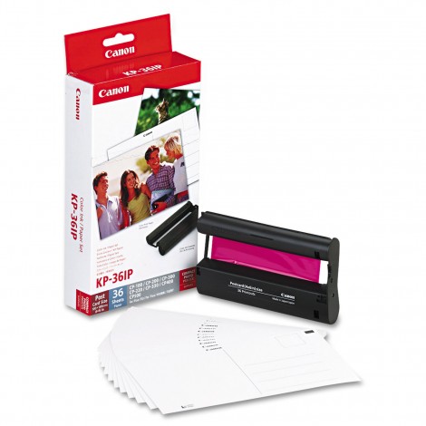 Canon KP36IP Cartuccia inchiostro + carta fotografica 10x15cm (36fg) per CP 100 - 1Conf. - 7737A001 - C92C16100