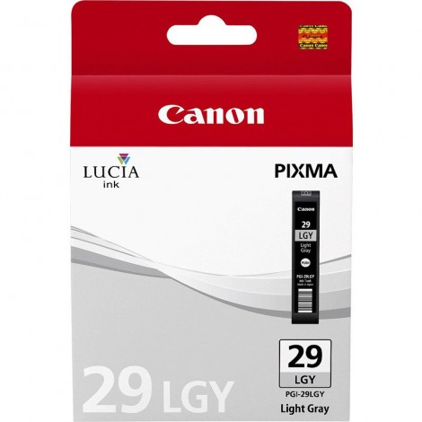 Canon PGI29LGY cartuccia inchiostro grigio chiaro per PIXMA PRO 1 (36ml) 1pz - 4872B001 - C92C22104