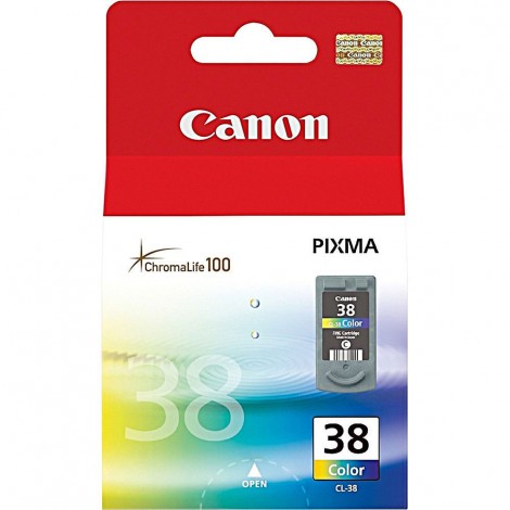 Canon CL38 cartuccia inchiostro ciano, magenta e giallo per PIXMA IP 1800 (9ml) 1pz - 2146B001 - C92C22314
