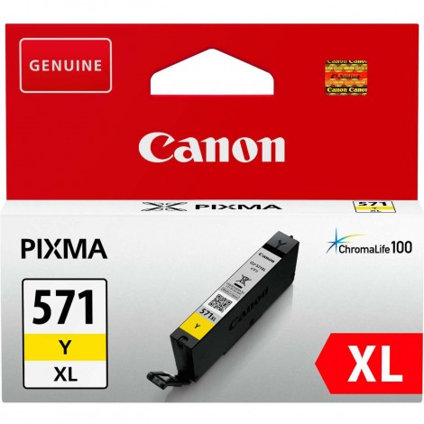 Canon CLI571YXL Cartuccia inchiostro giallo per PIXMA MG 7700 (11ml) 1pz - 0334C001 - C92C22379
