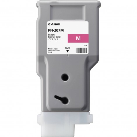 Canon PFI207 Serbatoio magenta per IMAGEPROGRAF 680 (300ml) 1pz - 8791B001AA - C92C25165