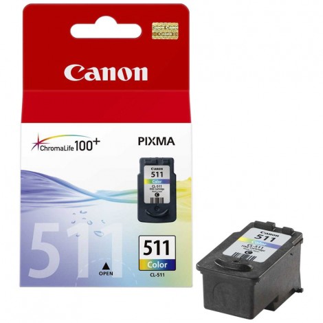 Canon CL511 Cartuccia inchiostro colore per PIXMA MP 240 (9ml) 1pz - 2972B001 - C92C25569