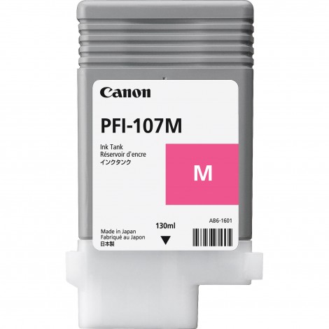 Canon PFI107 serbatoio magenta per IMAGEPROGRAF 770 (130ml) 1pz - 6707B001 - C92C25650