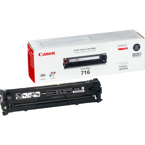 Canon 716BK Toner nero per I-SENSYS LBP 5050 (2.300pg) 1pz - 1980B002 - C92C77276