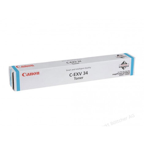 Canon CEXV34 Toner ciano per IMAGERUNNER C 2020 (19.000pg) 1pz - 3783B002 - C92C77349