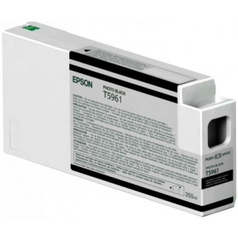Epson T5961 Cartuccia inchiostro nero foto per STYLUS PRO 7900 (350ml) 1pz - C13T596100 - C92E20013
