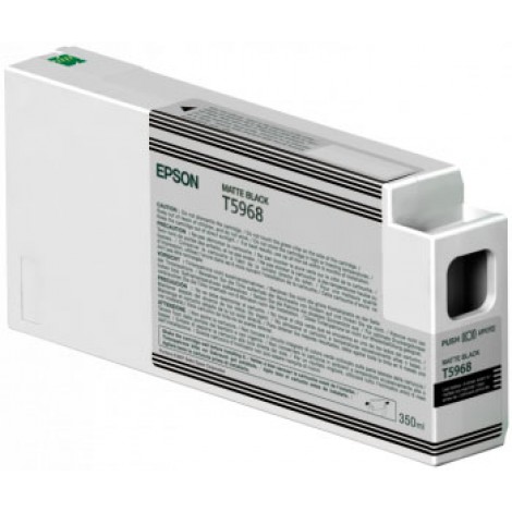 Epson T5968 Cartuccia inchiostro nero opaco per STYLUS PRO 7900 (350ml) 1pz - C13T59680N - C92E20020