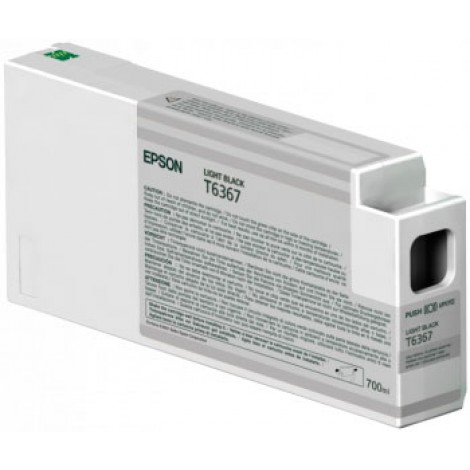Epson T6367 Cartuccia inchiostro nero chiaro per STYLUS PRO 7900 (700ml) 1pz - C13T636700 - C92E20030