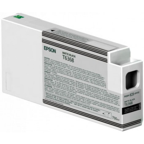 Epson T6368 Cartuccia inchiostro nero opaco per STYLUS PRO 7900 (700ml) 1pz - C13T63680N - C92E20038